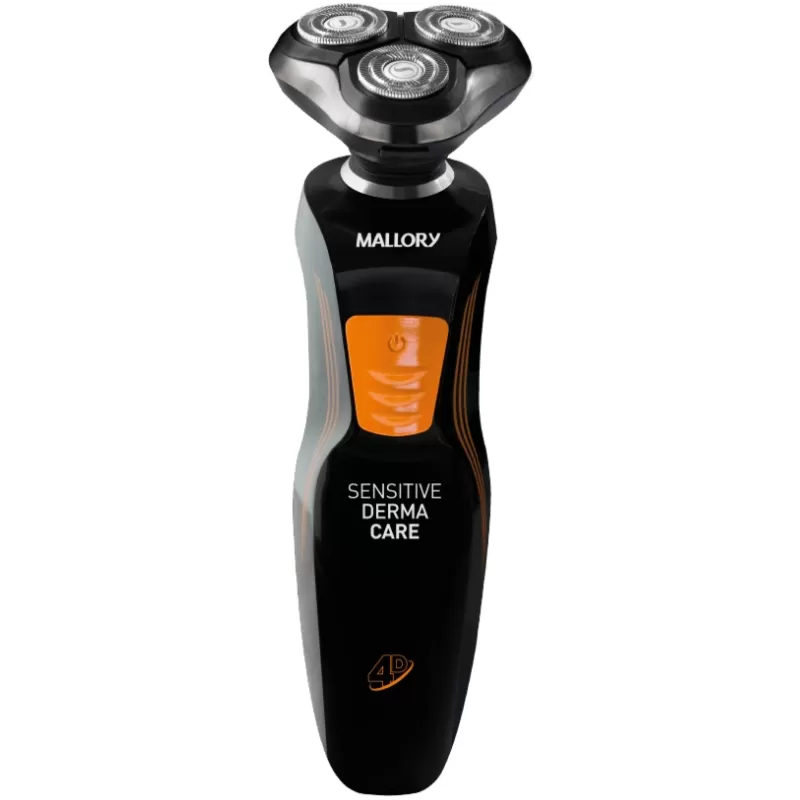 Barbeador Eléctrico Mallory Sensitive Derma Care ...