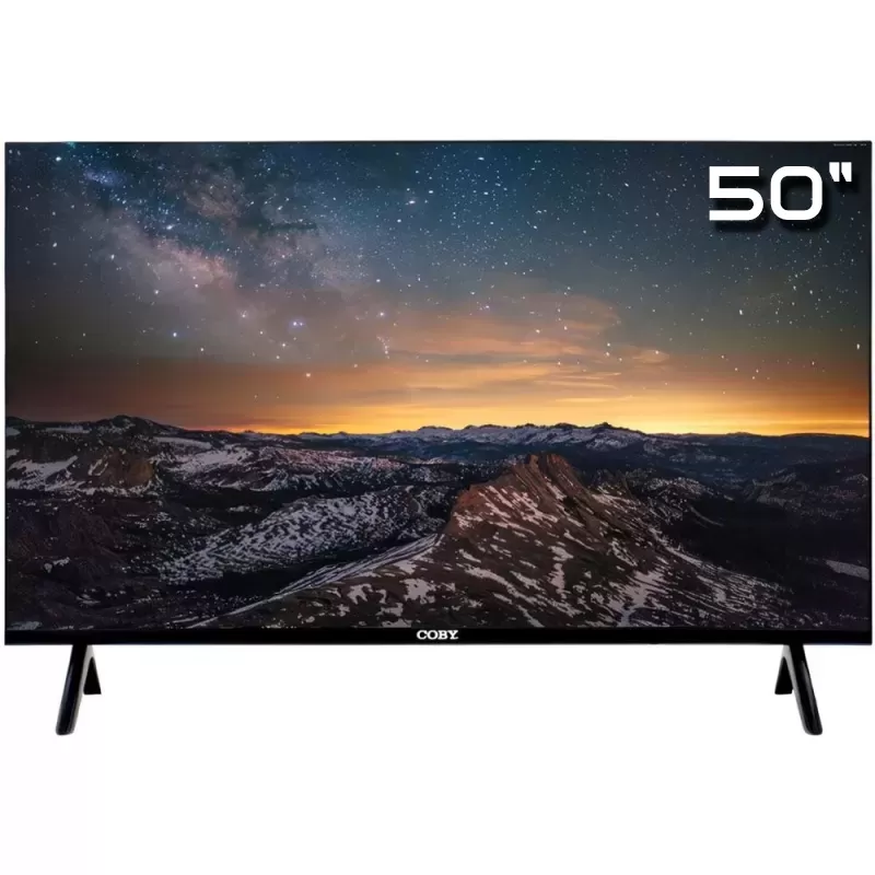 Smart TV LED Coby 50" CY3359-50FL 4K Ultra HD