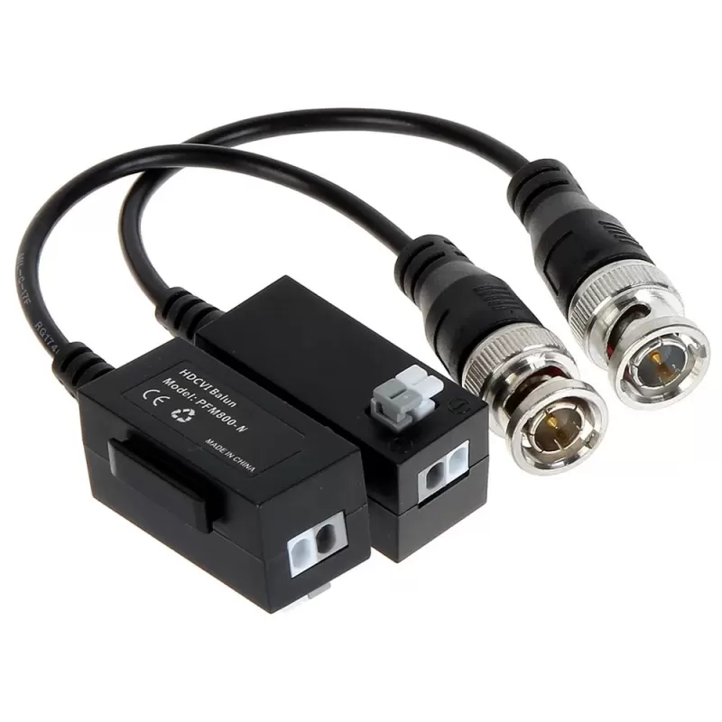Video Balun Pasivo Dahua DH-PFM800-N HDCVI para CCTV