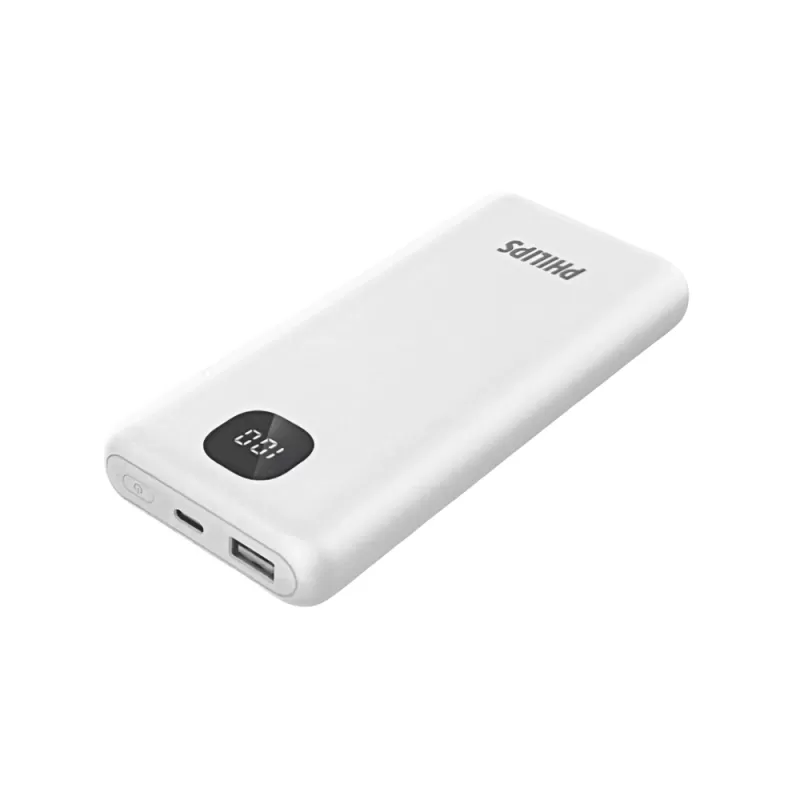 Cargador Portátil Philips DLP8716CW/70 10.000mAh - White