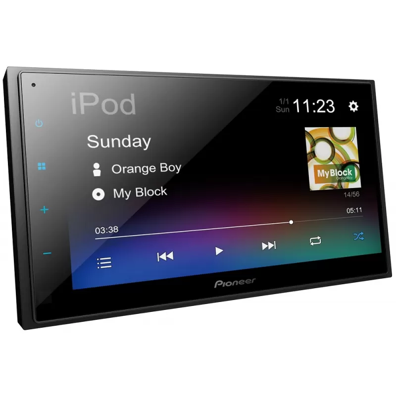 Toca DVD Pioneer DMH-130BT 6.8" Touch