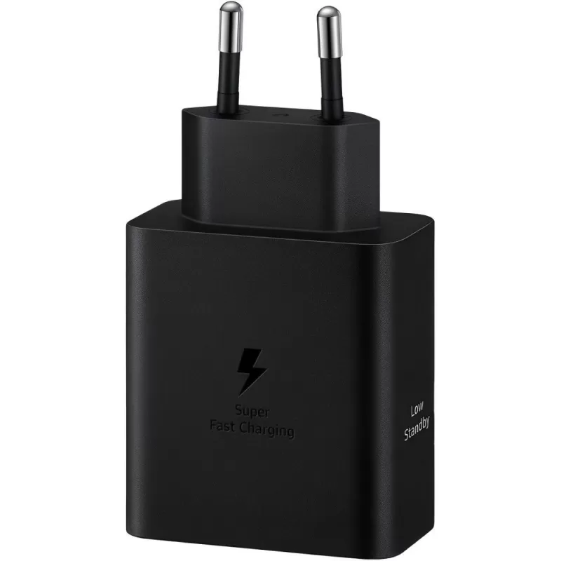 Cargador Samsung EP-T5020XBEGWW Duo USB-C 50W - Black