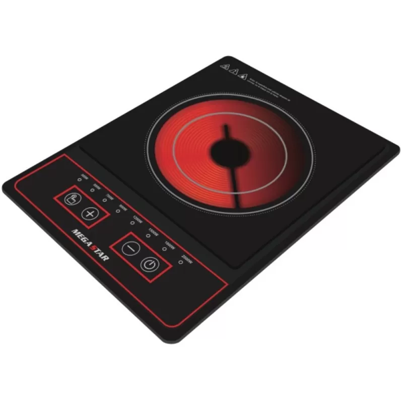 Cocina Eléctrica Infrarrojo MegaStar ER68 220v - Black
