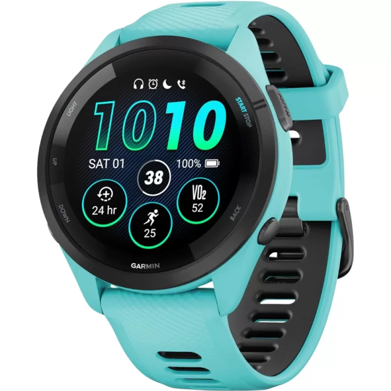 Reloj GPS Garmin Forerunner 165 Music - Turquoise/Aqua (010-02863-32)