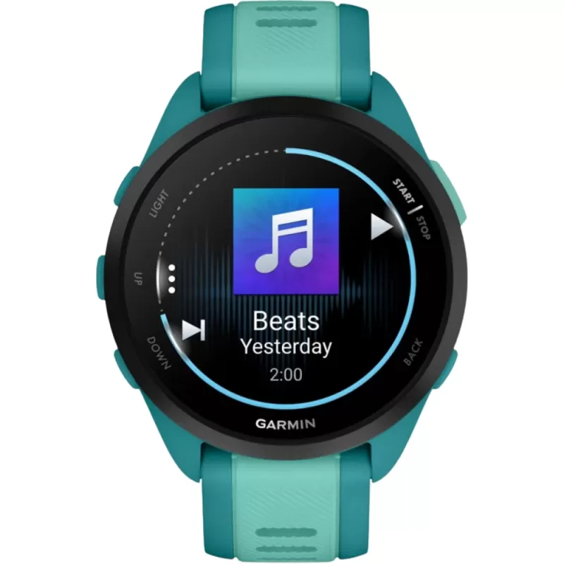 Reloj GPS Garmin Forerunner 165 Music - Turquoise/Aqua (010-02863-32)