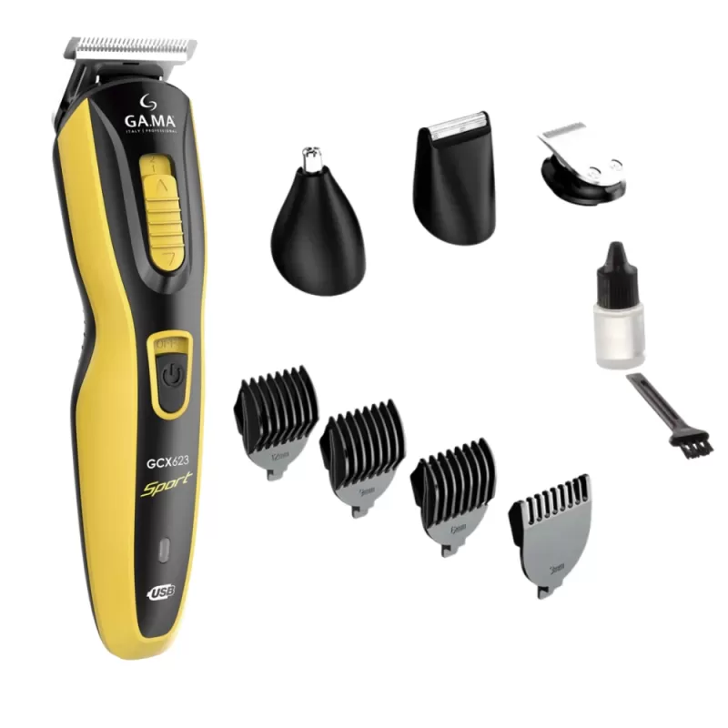 Cortador de Pelo Gama GCX623 Sport - Yellow/Black