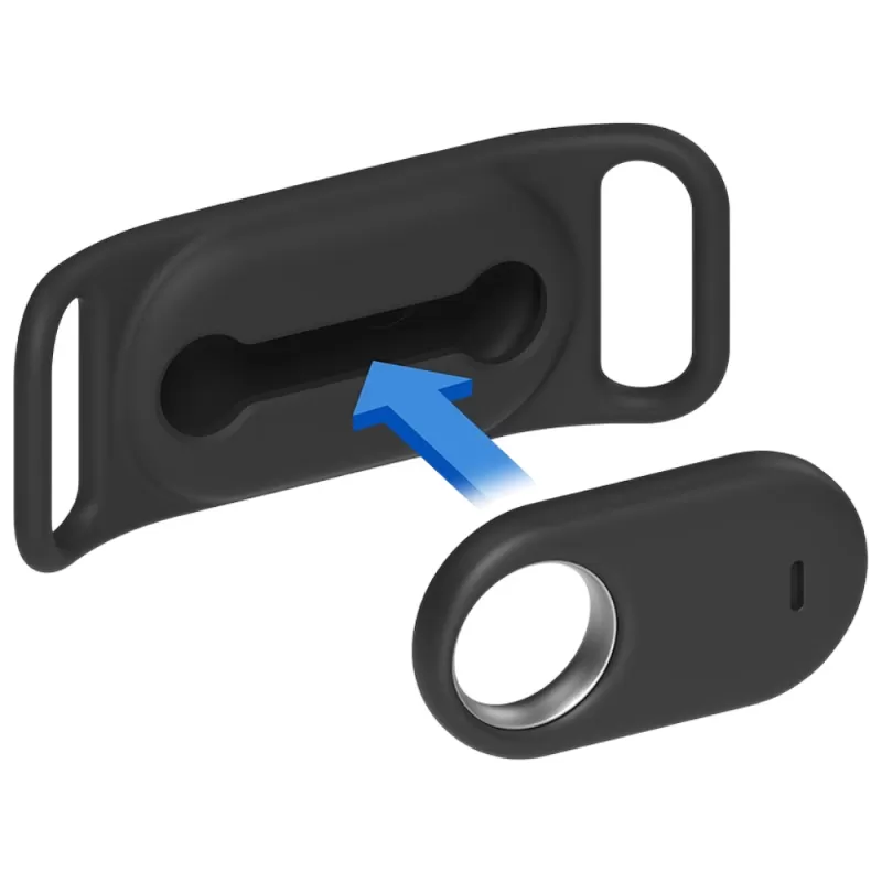 Estuche para Collares de Mascotas Samsung GP-FPT560AMFBW para SmartTag2 - Black