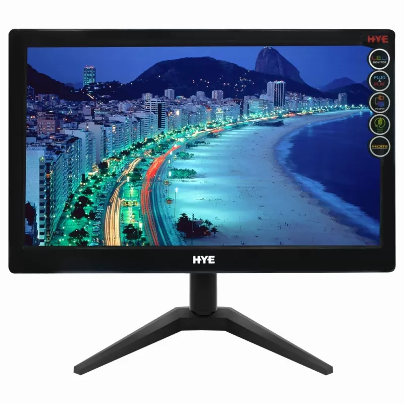 Monitor LED HYE 15.6" HYE16NLM HD - Black
