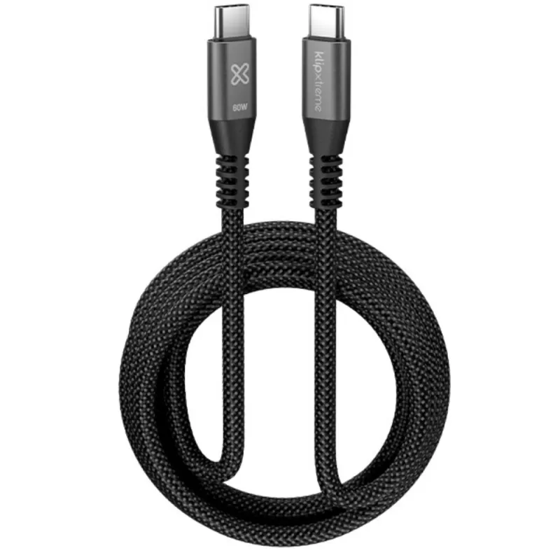 Cable USB-C klip Xtreme PowerGo 250 KAC-250-10FT 60W (3m) - Black Cable USB-C klip Xtreme PowerGo 250 KAC-250-10FT 60W (3m) - Black
