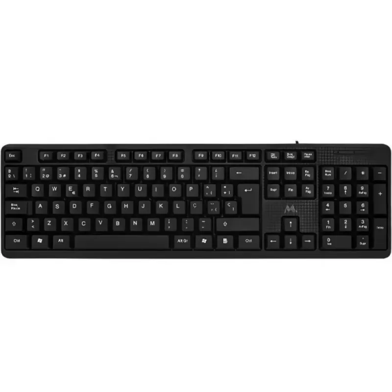 Teclado Mtek KB-8187 USB - Black (Portugués)