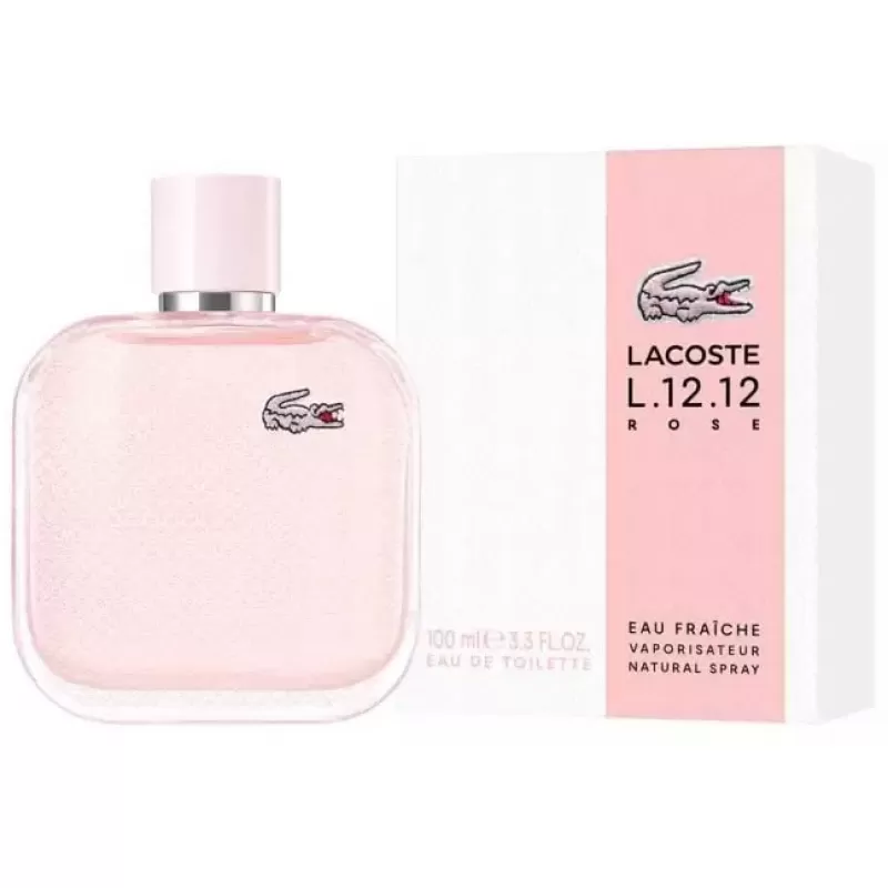Perfume Lacoste L.12.12 Rose EDT Fraiche Femenino - 100ml 
