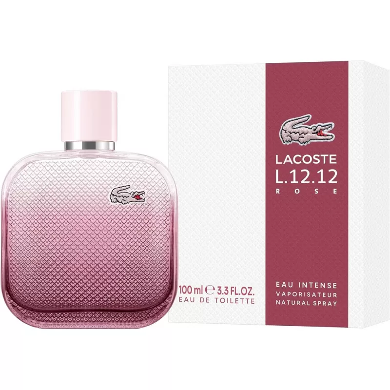 Perfume Lacoste L.12.12 Rose EDT Intense Femenino ...