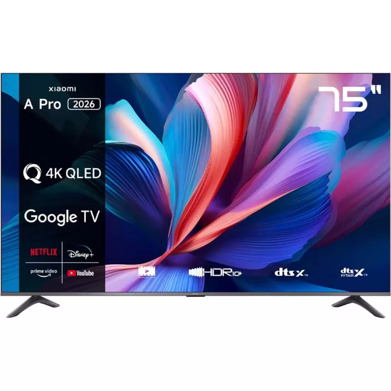 Smart TV QLED Xiaomi 75" A Pro (2026) L75MB-APPH 4K Ultra HD