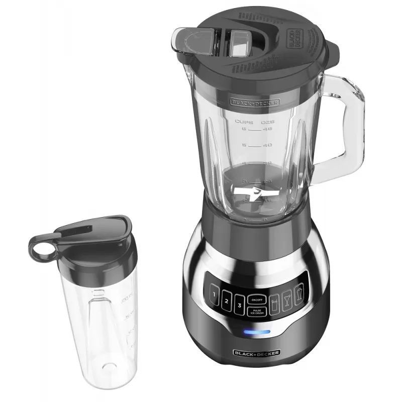 Licuadora Black+Decker Quiet Blender BL1300DG-CL 900W 220V - Inox