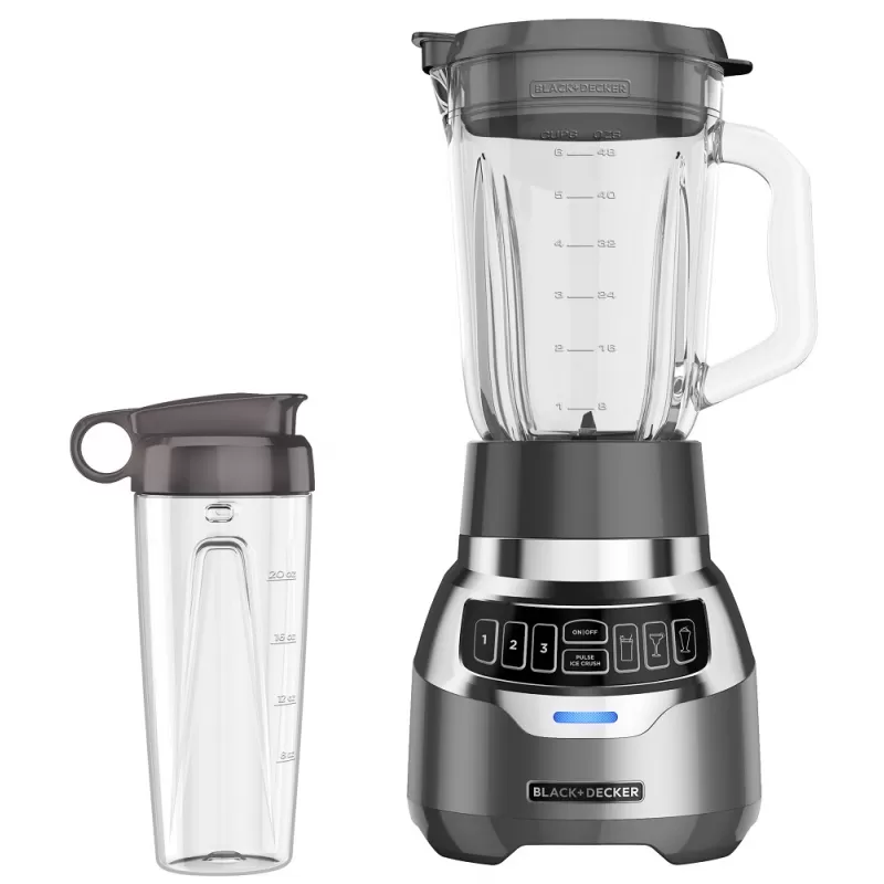 Licuadora Black+Decker Quiet Blender BL1300DG-CL 900W 220V - Inox