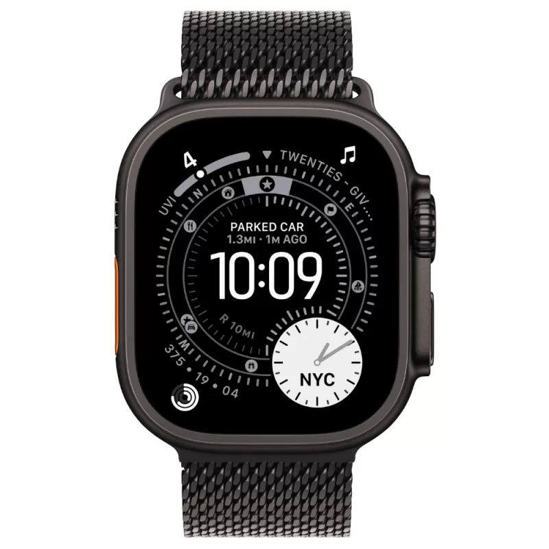 Apple Watch Ultra 3 MF1Q4LW/A 49mm (GPS+Cellular) - Black Titanium Milanese Loop