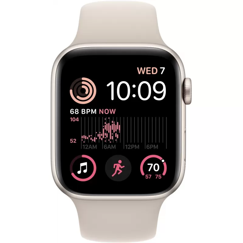 Apple Watch SE 2nd Generation MNJP3BE/A 40mm GPS - Starlight Aluminum/Sport Band