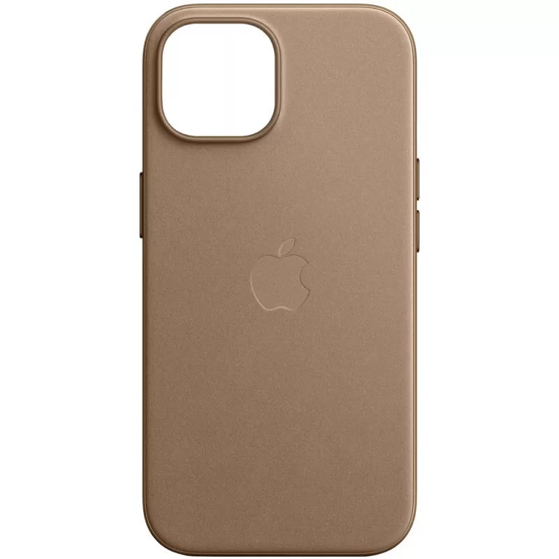 Apple Capa iPhone 15 FineWoven MT3C3ZM/A with MagSafe - Taupe