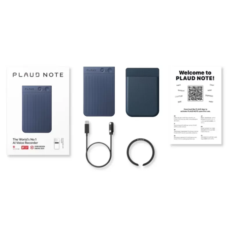 Grabador de voz Plaud Note NB-100 64GB Bluetooth - Blue