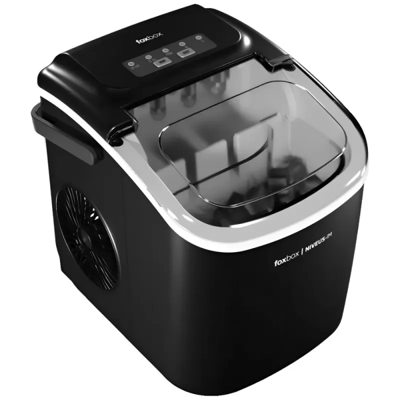 Fabricadora de Hielo FoxBox NIVEUS-IM 180W 1.2L 110V - Black Fabricadora de Hielo FoxBox NIVEUS-IM 180W 1.2L 110V - Black