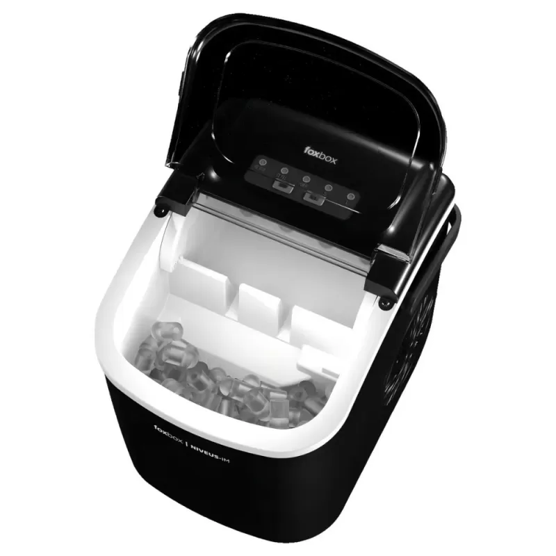 Fabricadora de Hielo FoxBox NIVEUS-IM 180W 1.2L 110V - Black Fabricadora de Hielo FoxBox NIVEUS-IM 180W 1.2L 110V - Black