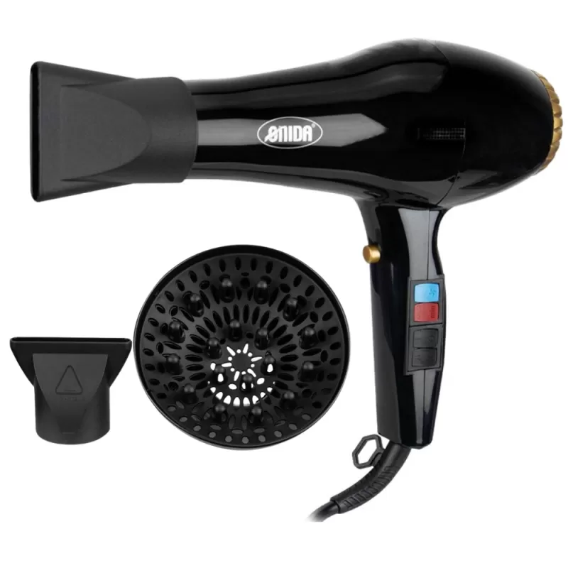 Secador de Cabello Onida Professional Super Turbo ON-088 5200W 2V - Black Secador de Cabello Onida Professional Super Turbo ON-088 5200W 2V - Black