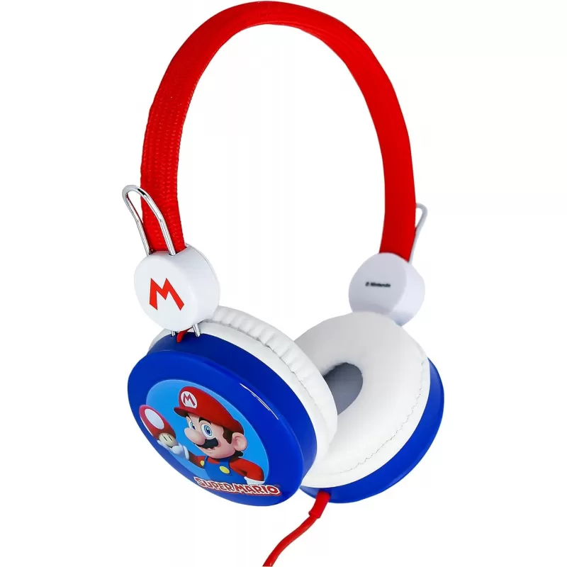 Auricular OTL Kids SM1108 - Super Mario Red Logo