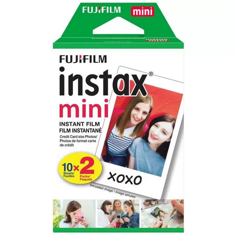Papel Térmico Fujifilm Instax Mini (20 Unidades)