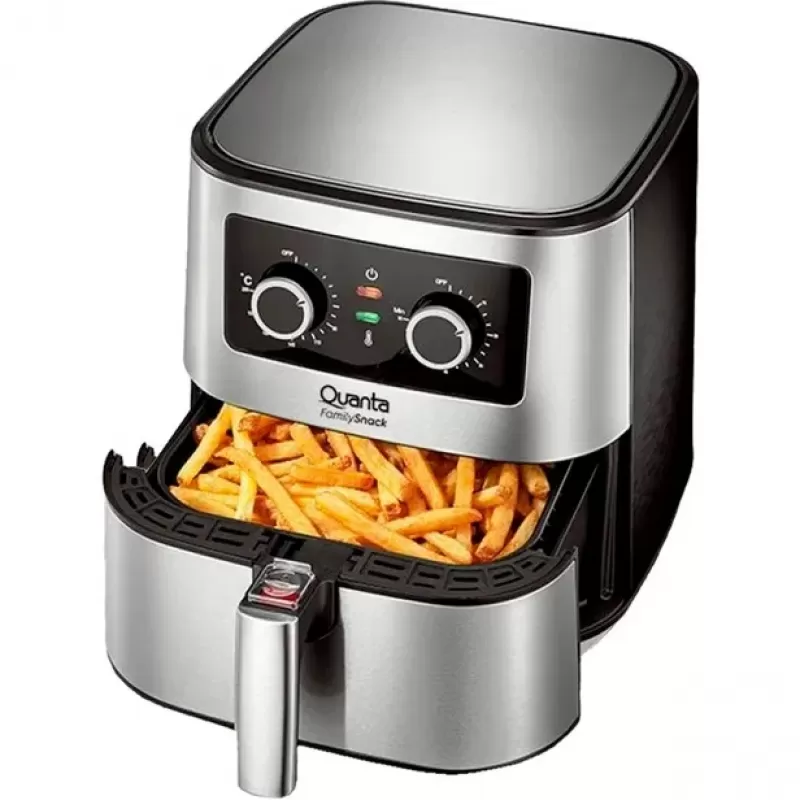 Freidora Eléctrica FamilySnack Quanta QTAF500 5.5L 220V - Inox