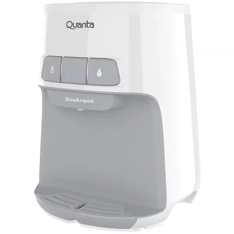 Bebedero Eléctrico de Mesa Quanta DuoAcqua QTBEM65 2V Frio/Natural - White