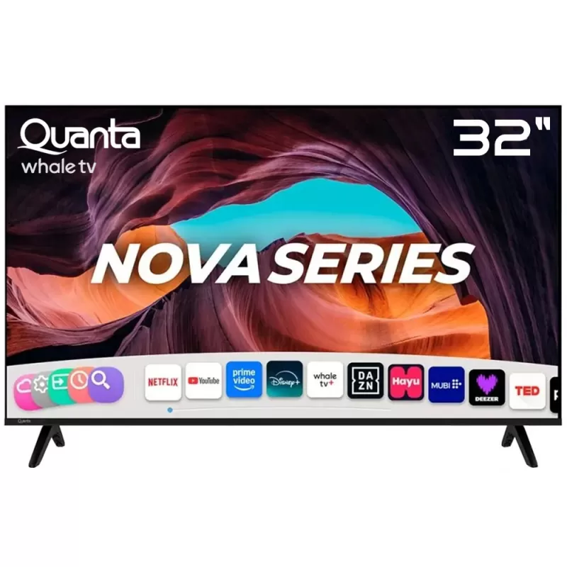 Smart TV LED Quanta 32" QTWTV32 HD Whale OS