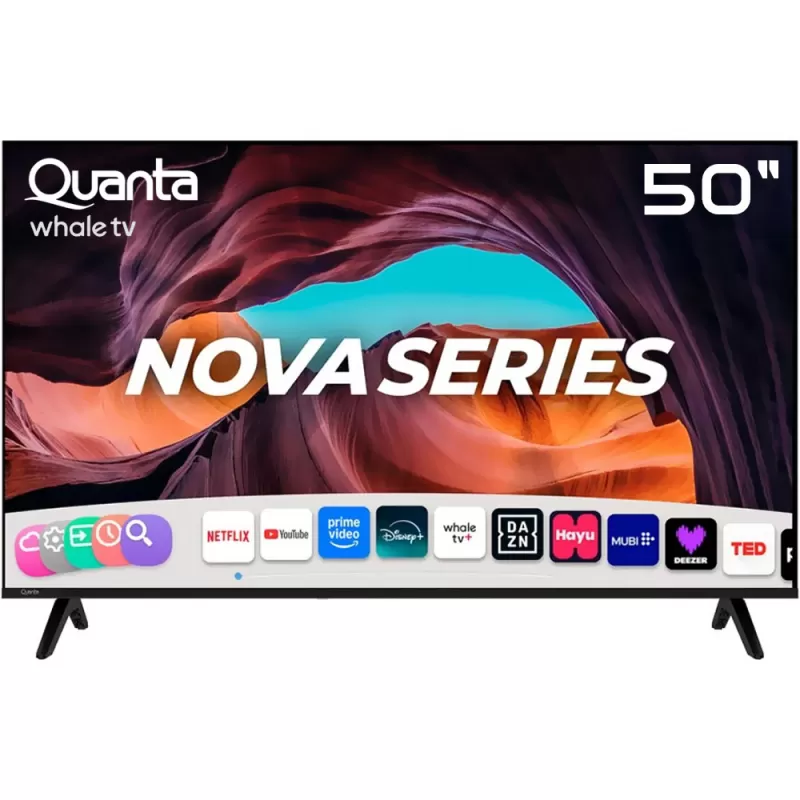 Smart TV LED Quanta 50" QTWTV50 4K Ultra HD W...
