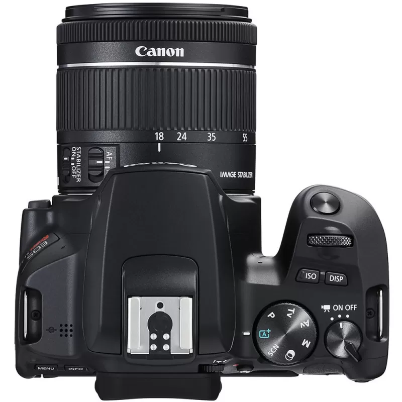 Cámara Canon EOS Rebel SL3 DSRL Kit EF-S-18-55mm - Black