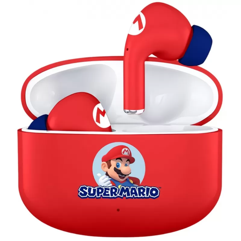 Auricular OTL Technologies Kids SM1155 Bluetooth - Super Mario Red