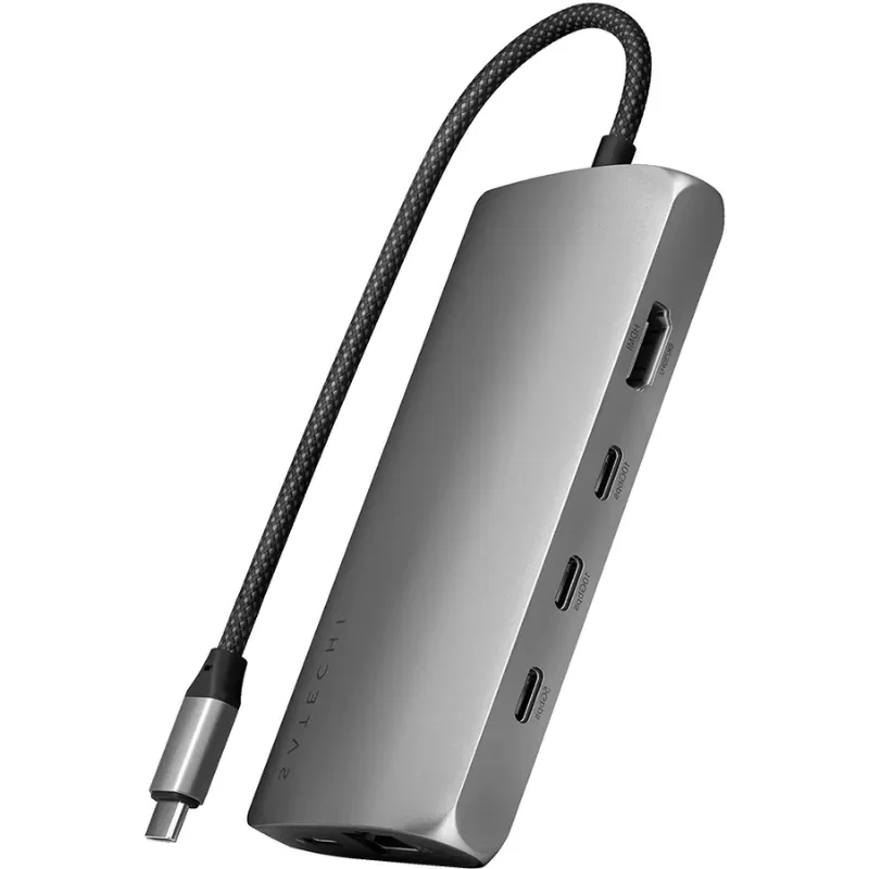 Hub Satechi ST-P8KEM Multiport 8 en 1 - Space Gray