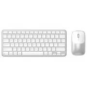 Teclado + Mouse Satechi Slim Cex1 Wireless - Silve...