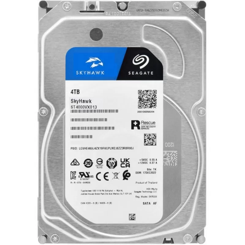 HD Interno SATA III Seagate SkyHawk 4TB 3.5" ...