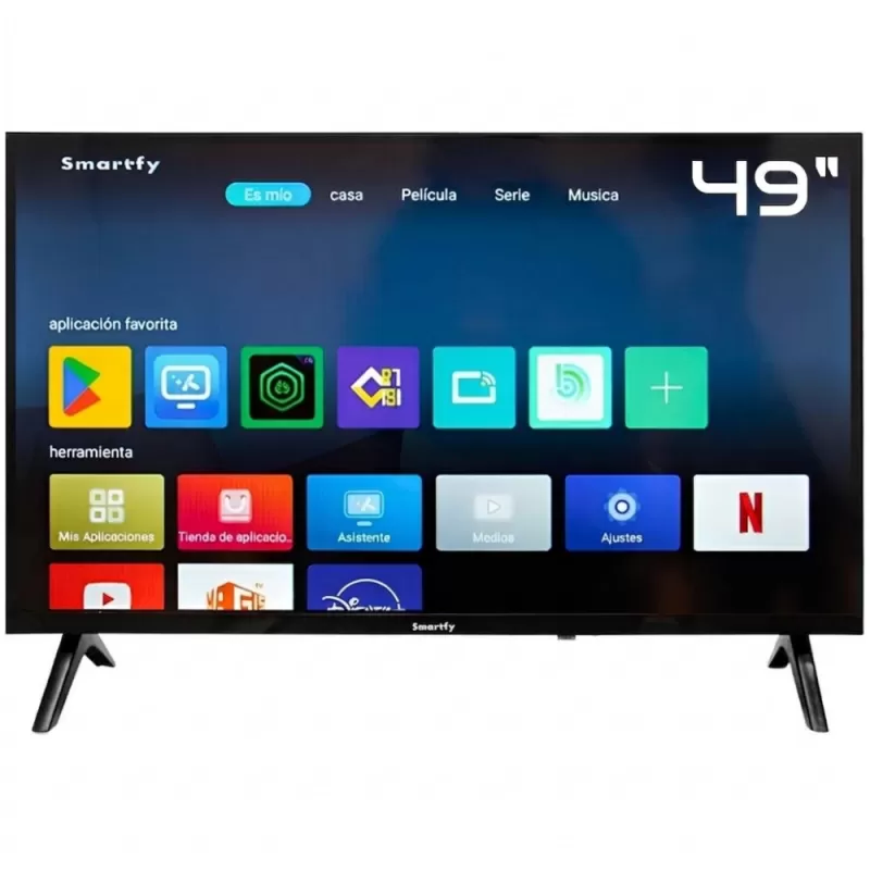 Smart TV LED 49" Smartfy STV49B Full HD
