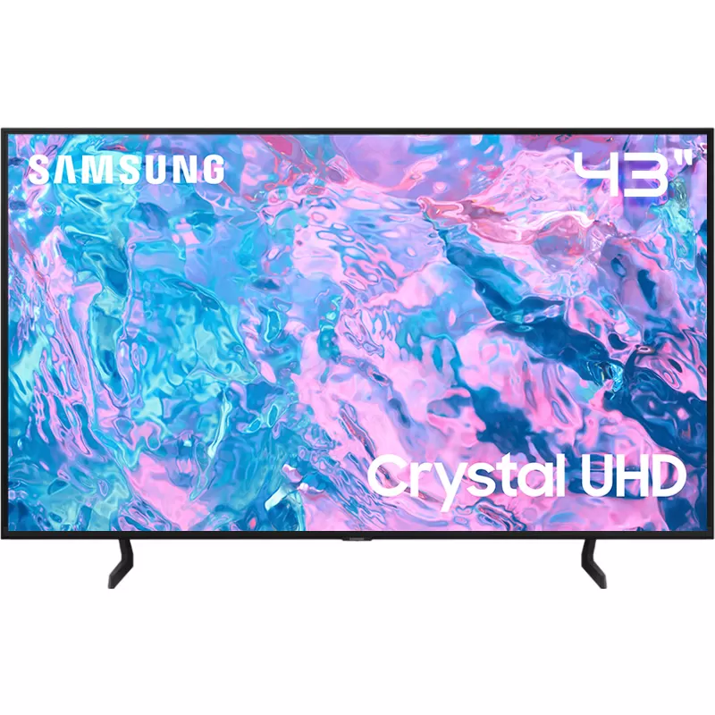 Smart TV LED Samsung 43" UN43CU7090G Crystal UHD 4K (2024)