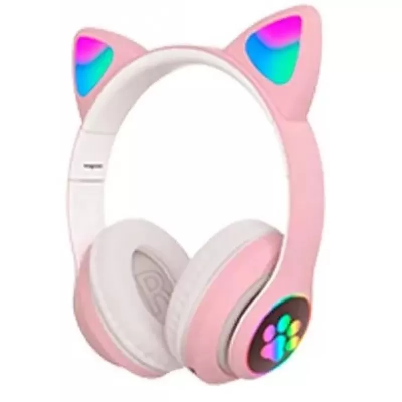 Auricular Cat Ear VIV-23M Bluetooth - Pink