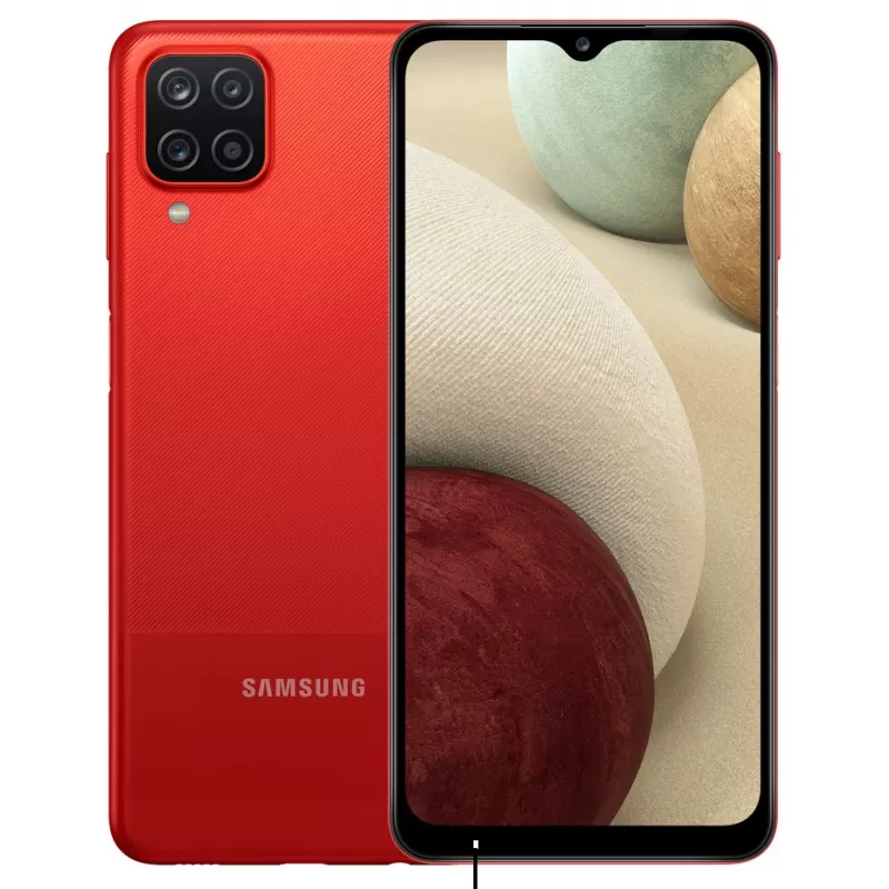 Smartphone Samsung Galaxy A12 SM-A125M DS 6.5" 4/64GB Rojo (Garantia PY-AR-UR)