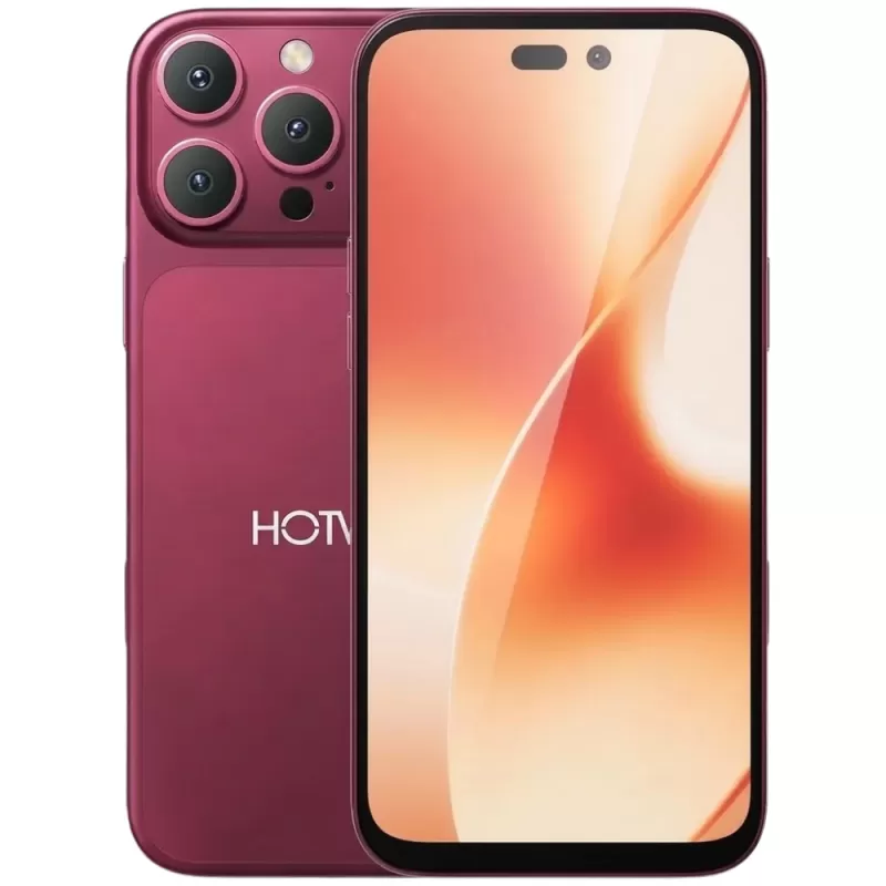 Smartphone Hotwav A18 Pro Max DS LTE 6.65" 6/256GB - Burgundy Red