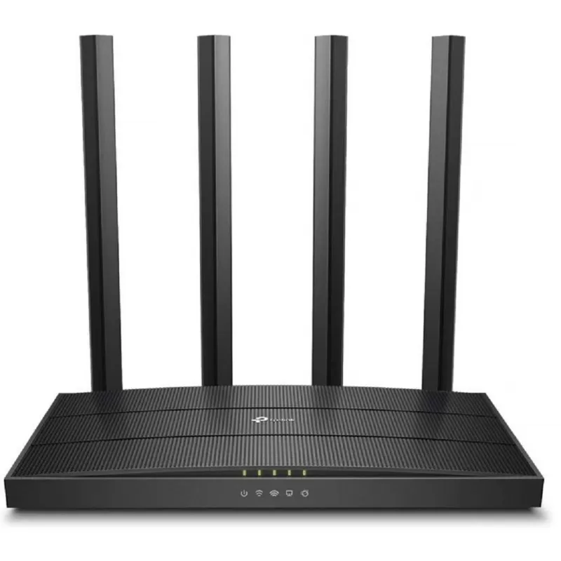 Roteador Wireless TP-Link Archer C6 AC1200 Full Gigabit MU-MIMO Up to 5GHz 867 Mbps - Negro