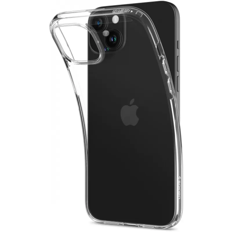 Capa Spigen iPhone 15 ACS06481 Crystal Flex - Transparente