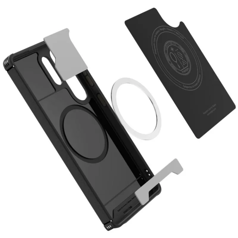 Capa Spigen Galaxy S25 Ultra ACS08913 Core Armor MagFit - Matte Black