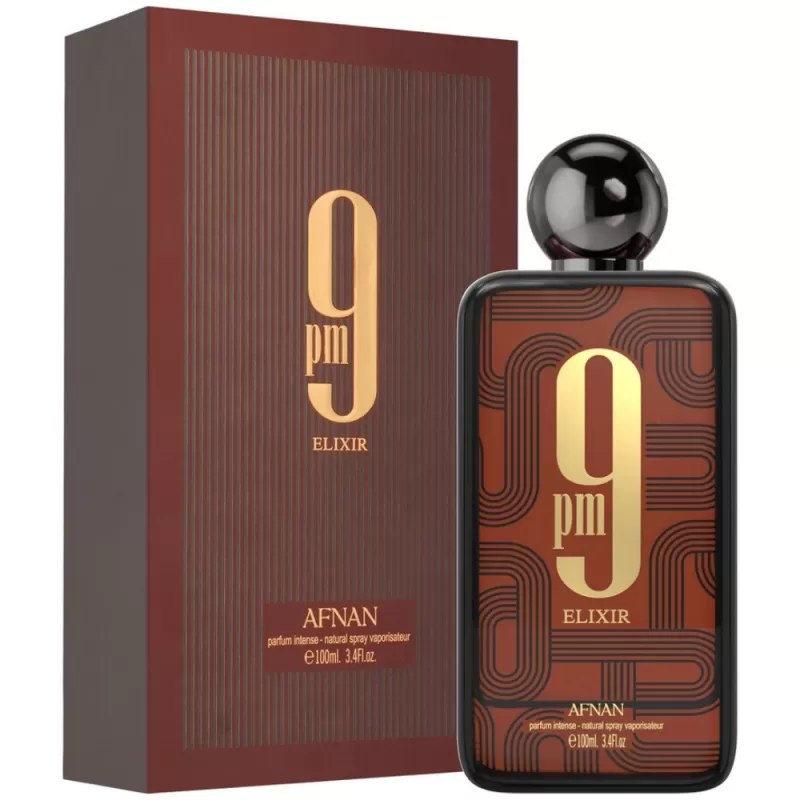 Perfume Afnan 9pm Elixir Parfum Intense Masculino - 100mL