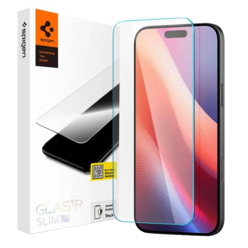 Pelicula Spigen iPhone 16 Pro AGL07937 Glas.tR Slim HD - Clear