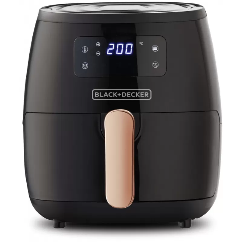 Freidora Eléctrica Digital Black+Decker Air Fryer HFD5055B-AR 1500W 220V 5.7L - Black