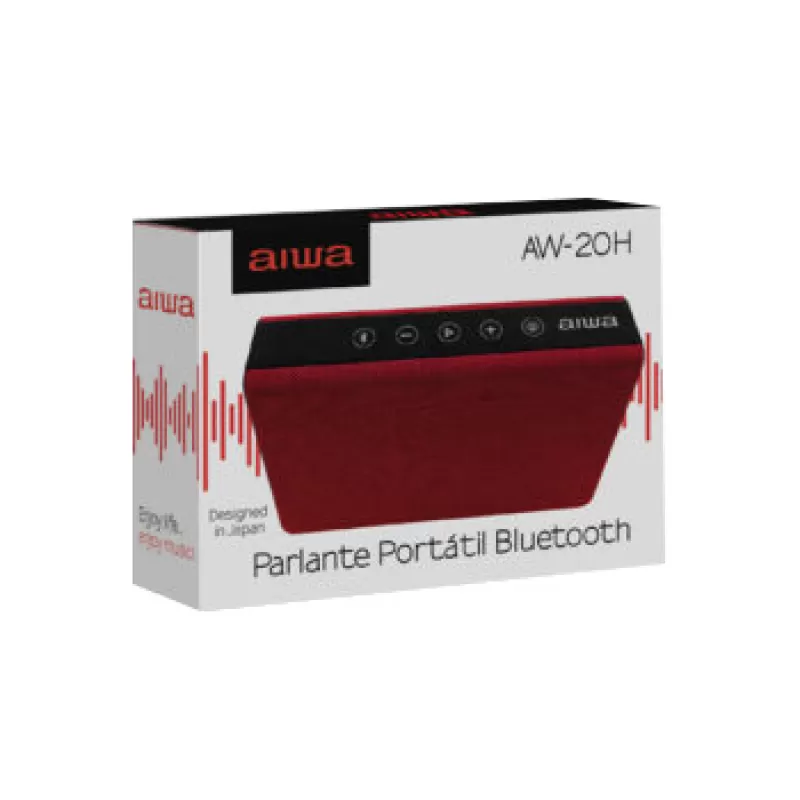 Speaker Aiwa AW-20H Bluetooth - Red