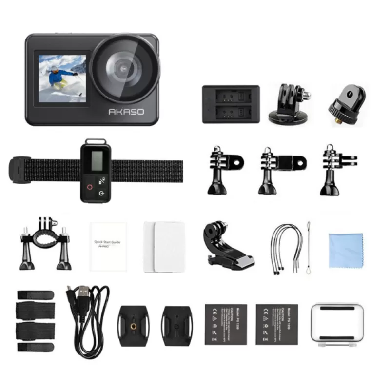 Cámara de Acción Akaso Brave 7 20MP 4K Wi-Fi - Gray